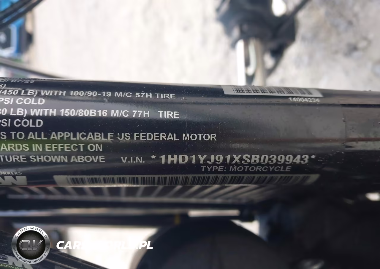 2025 Harley-Davidson Fxbb VIN:1HD1YJ91XSB039943 - 10