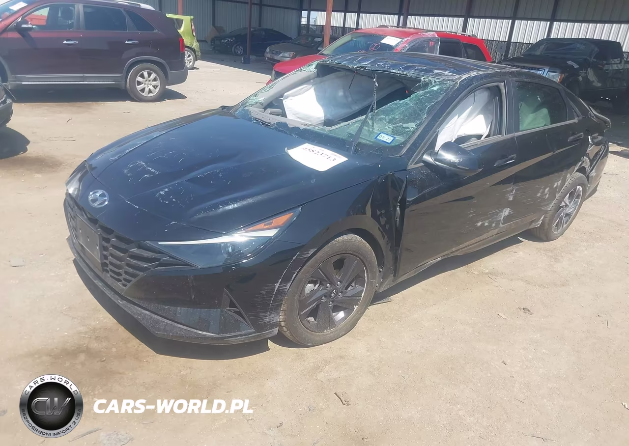 2022 Hyundai Elantra Sel VIN:5NPLS4AG6NH072874 - 2