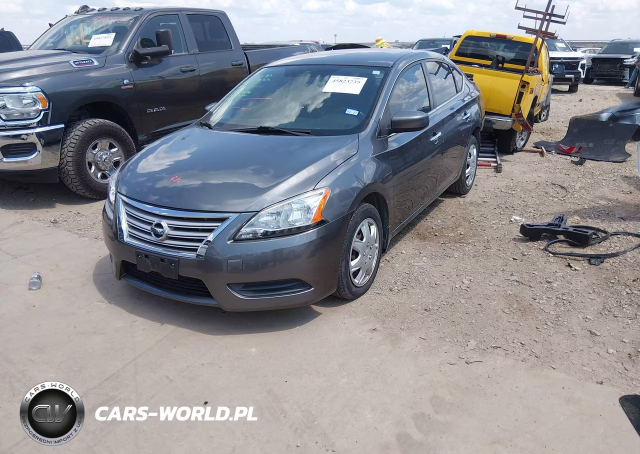 2015 Nissan Sentra Sv VIN:3N1AB7AP8FL689657 - 2