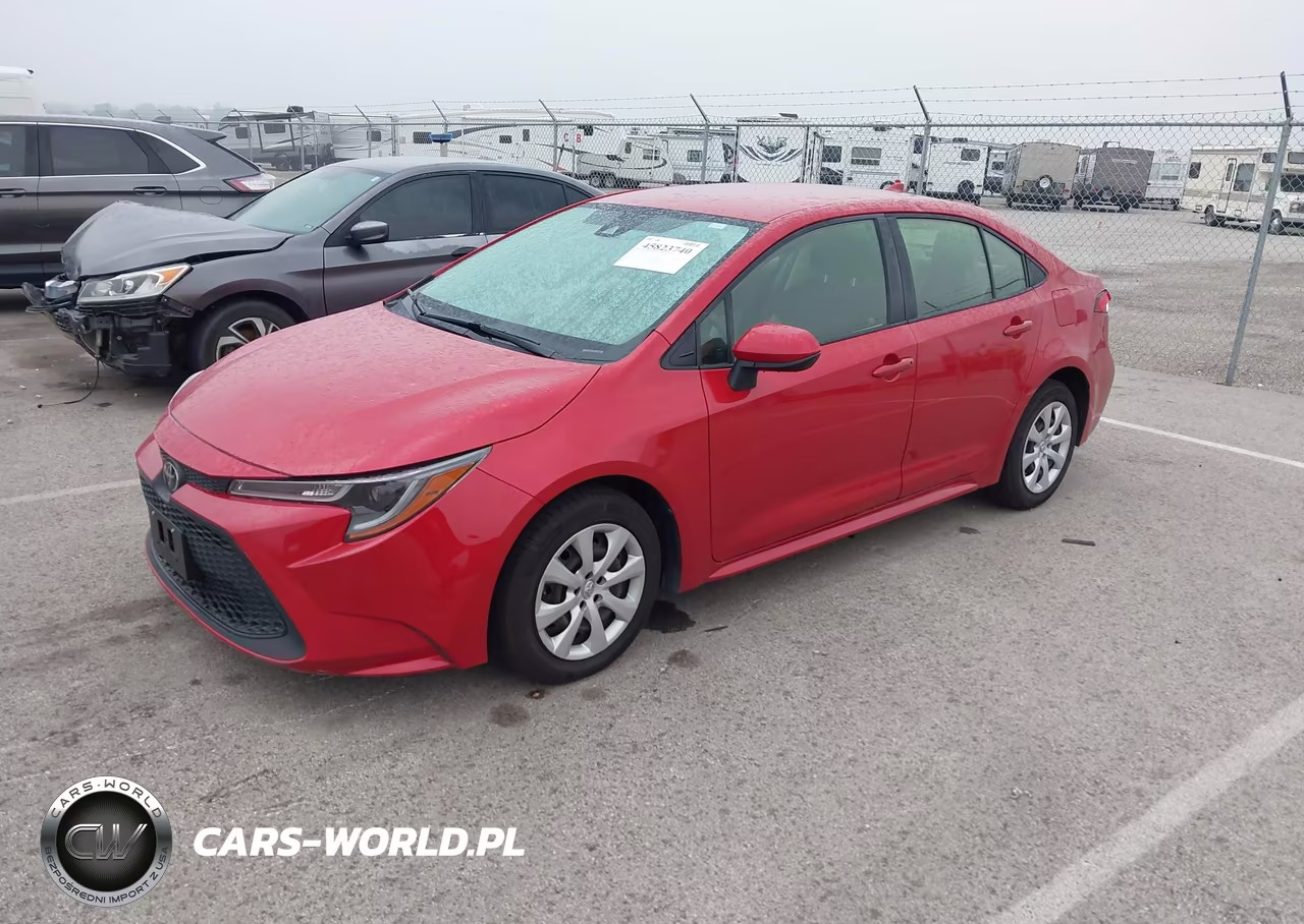 2020 Toyota Corolla Le VIN:JTDEPRAE4LJ013185 - 2