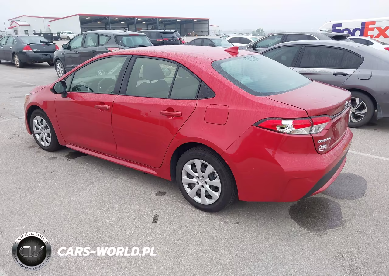 2020 Toyota Corolla Le VIN:JTDEPRAE4LJ013185 - 3