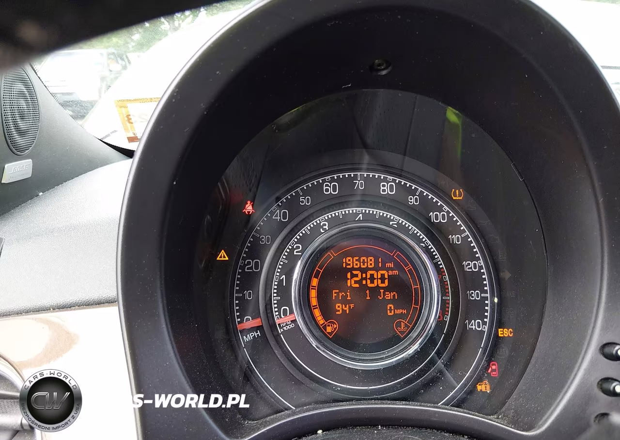 2012 Fiat 500 Sport VIN:3C3CFFBR1CT112862 - 7