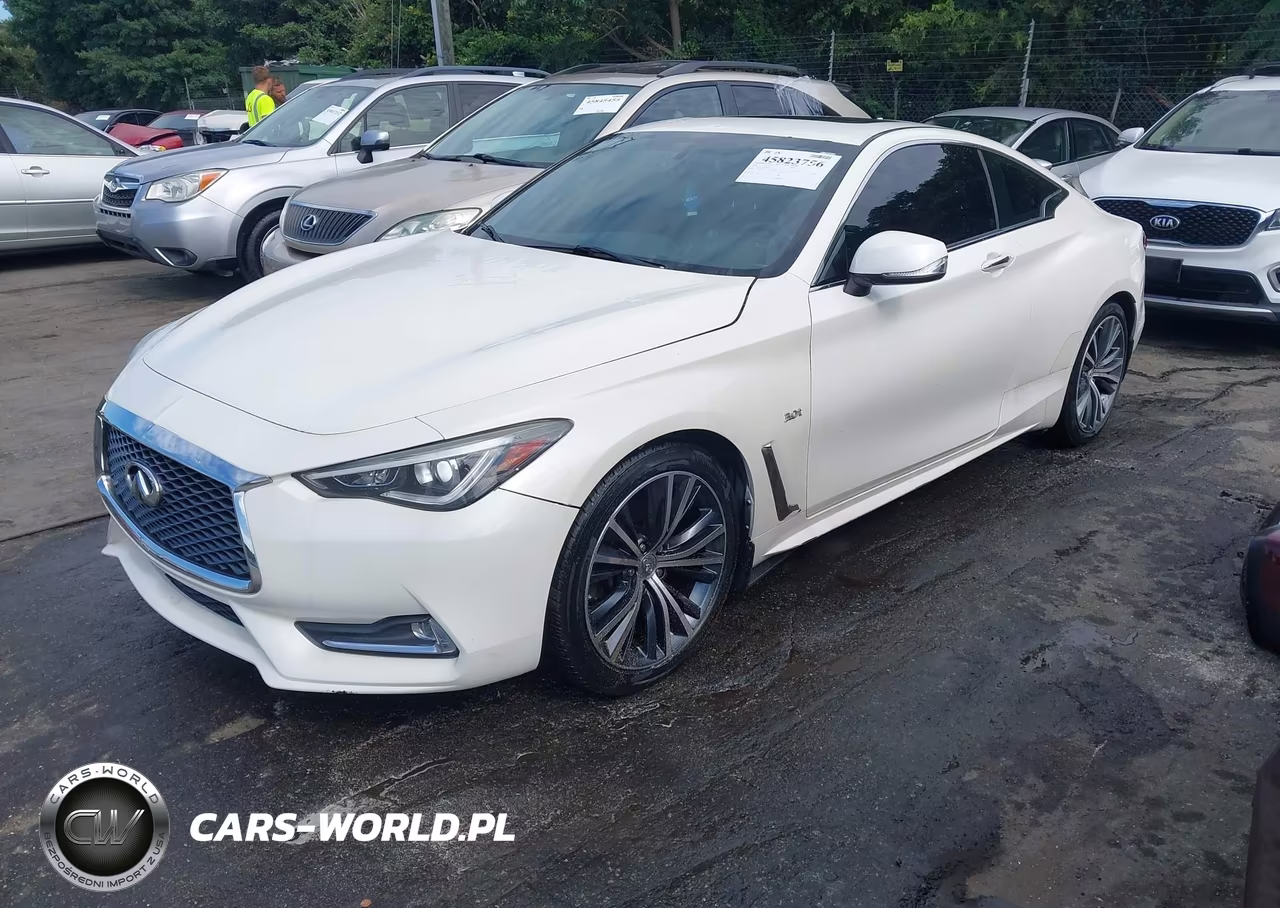 2017 Infiniti Q60 3.0T Premium VIN:JN1EV7EL3HM551078 - 2