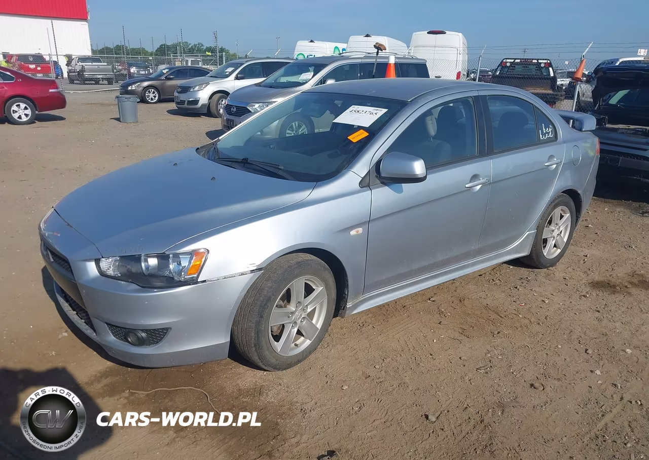2009 Mitsubishi Lancer Es-Es-Sport VIN:JA3AU26U59U021395 - 2