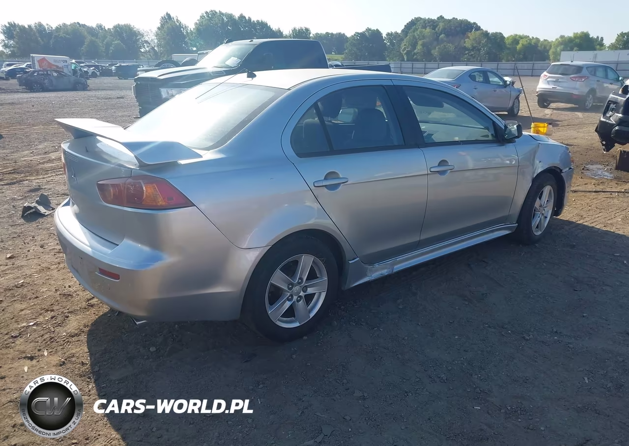 2009 Mitsubishi Lancer Es-Es-Sport VIN:JA3AU26U59U021395 - 4