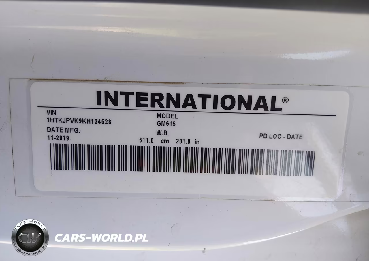 2019 Chevrolet Silverado 6500Hd 1Wt VIN:1HTKJPVK9KH154528 - 9