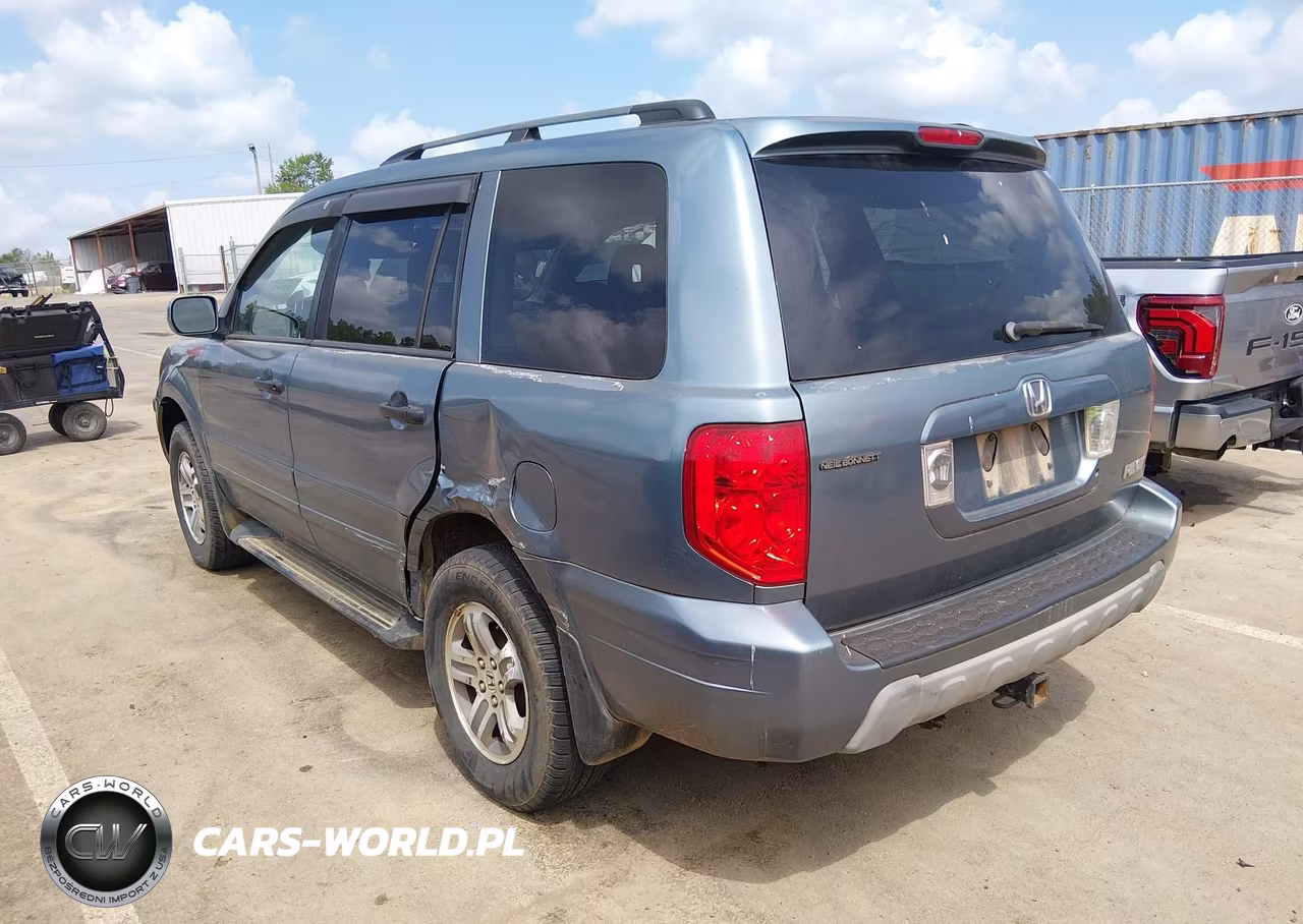 2005 Honda Pilot Ex-L VIN:2HKYF18745H524514 - 6