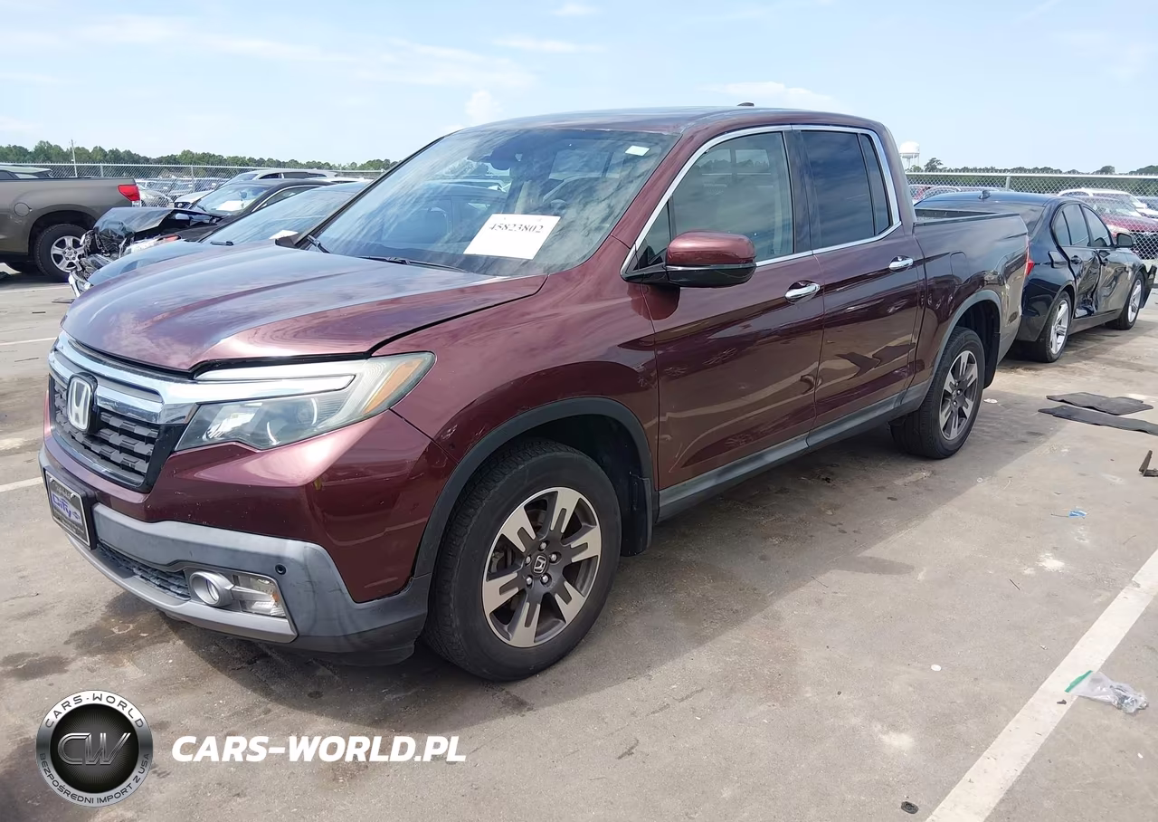 2017 Honda Ridgeline Rtl-E VIN:5FPYK3F76HB031387 - 2
