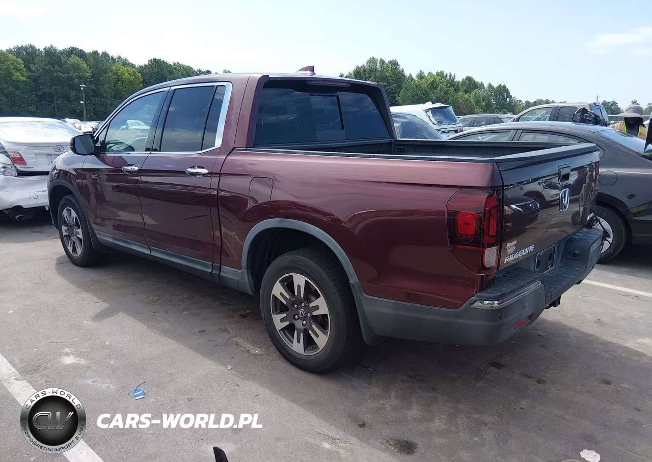 2017 Honda Ridgeline Rtl-E VIN:5FPYK3F76HB031387 - 3
