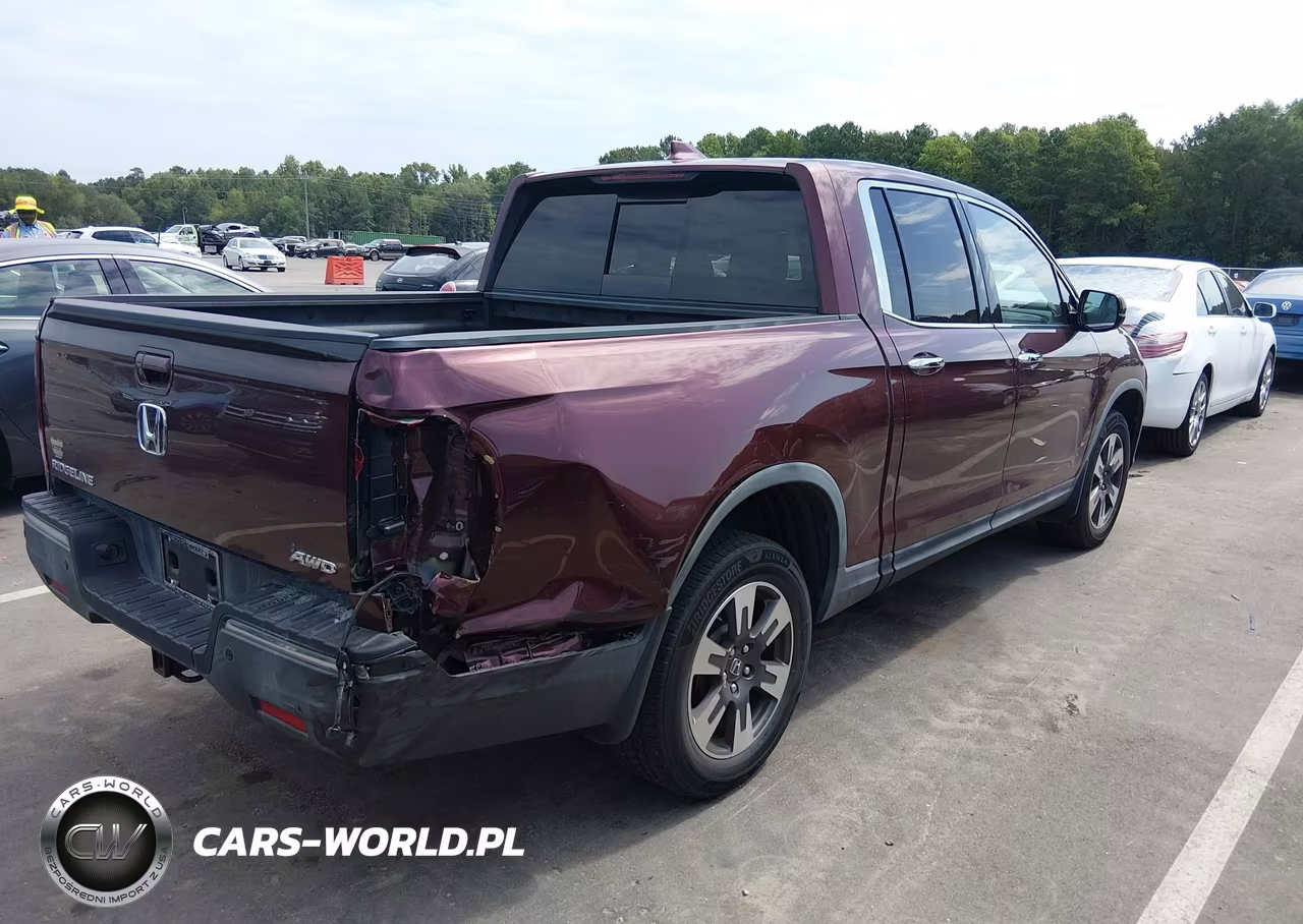 2017 Honda Ridgeline Rtl-E VIN:5FPYK3F76HB031387 - 4