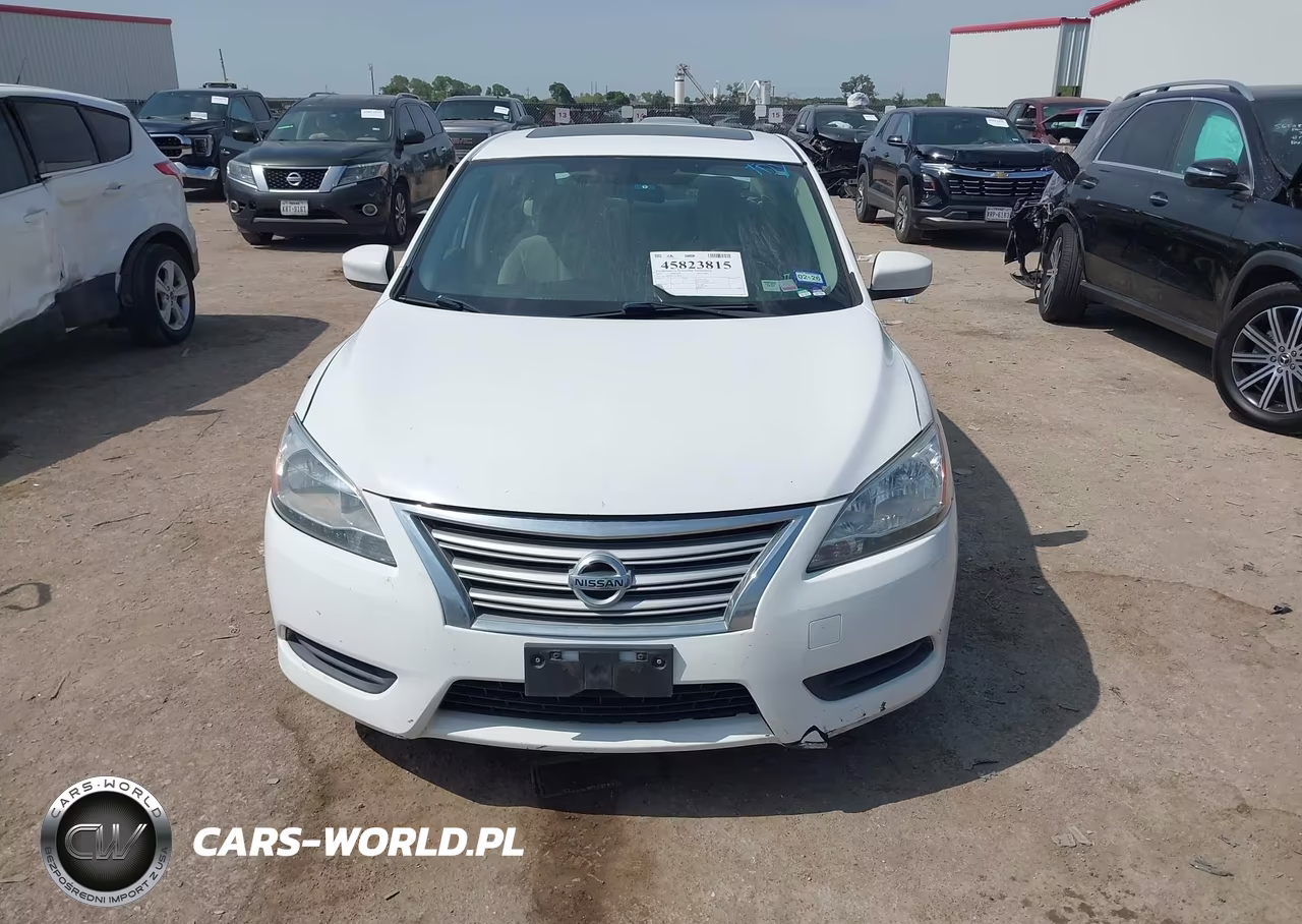 2015 Nissan Sentra Sv VIN:3N1AB7APXFY296858 - 12