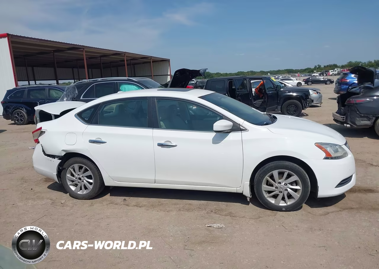2015 Nissan Sentra Sv VIN:3N1AB7APXFY296858 - 13