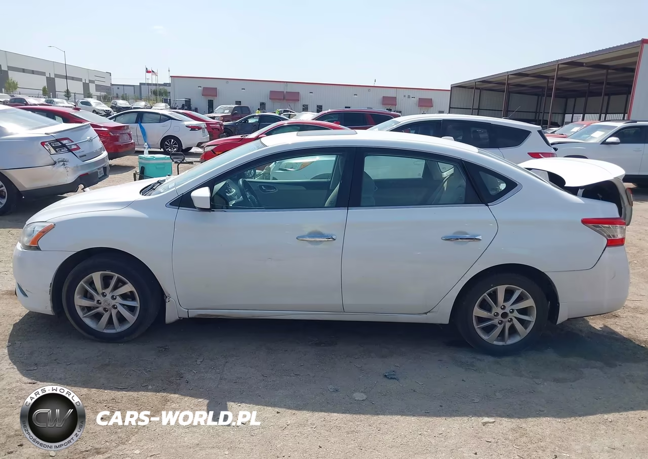 2015 Nissan Sentra Sv VIN:3N1AB7APXFY296858 - 14