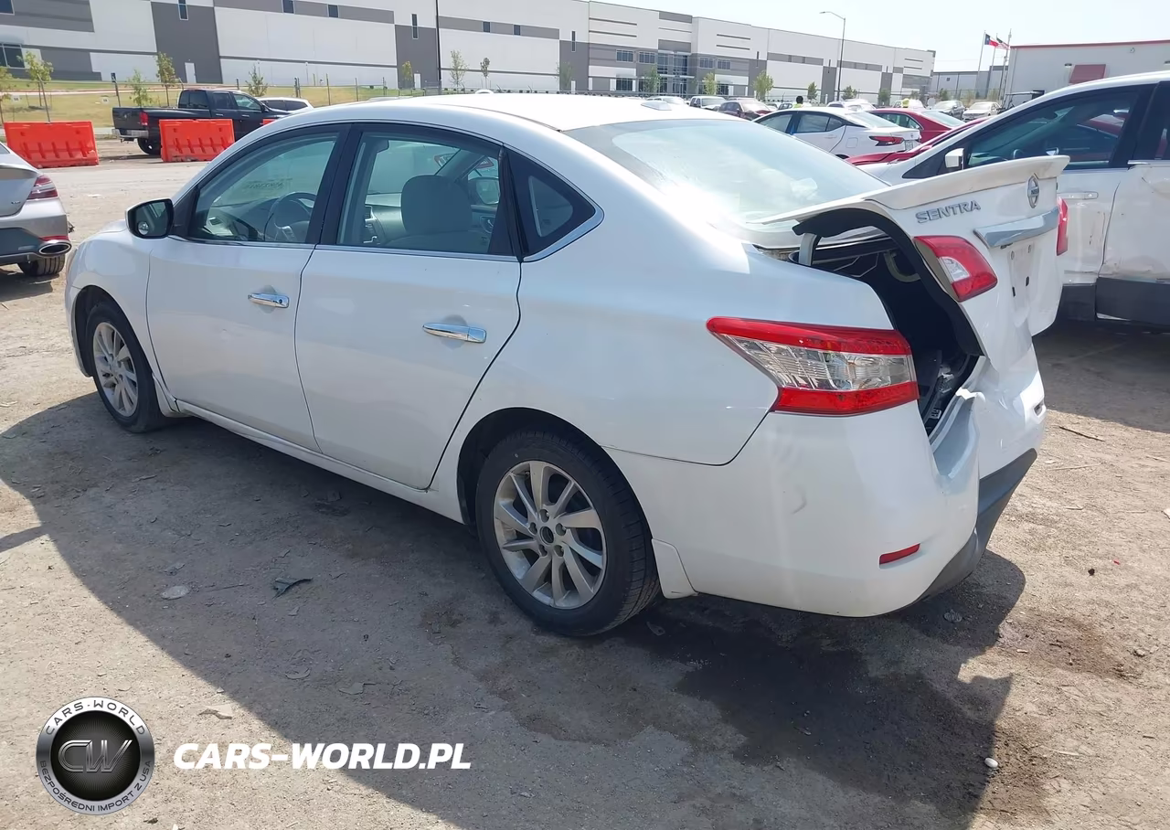 2015 Nissan Sentra Sv VIN:3N1AB7APXFY296858 - 3