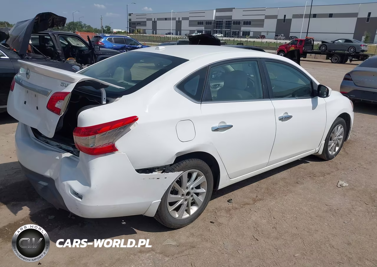 2015 Nissan Sentra Sv VIN:3N1AB7APXFY296858 - 4