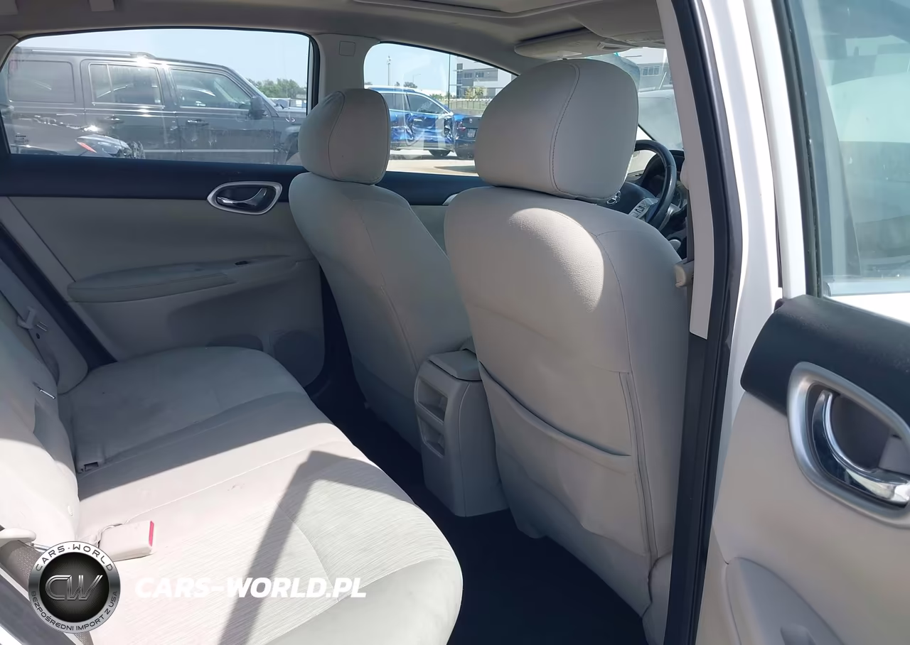 2015 Nissan Sentra Sv VIN:3N1AB7APXFY296858 - 8