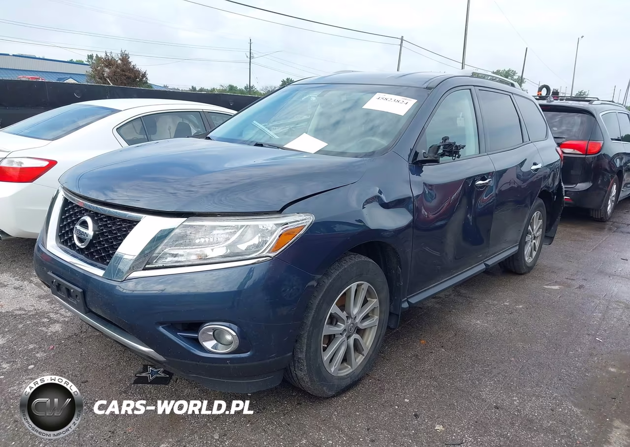 2016 Nissan Pathfinder Sv VIN:5N1AR2MM9GC633491 - 2
