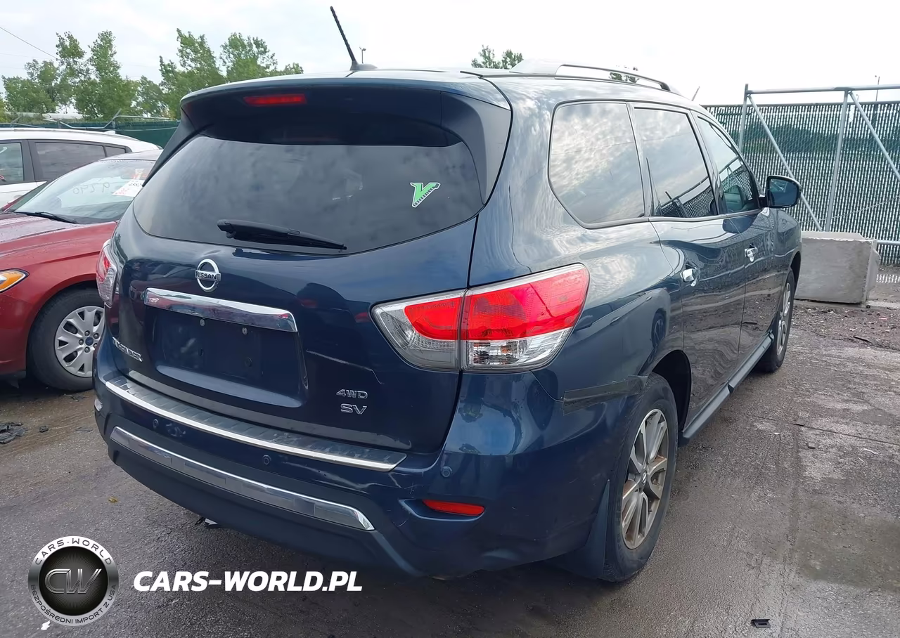 2016 Nissan Pathfinder Sv VIN:5N1AR2MM9GC633491 - 4