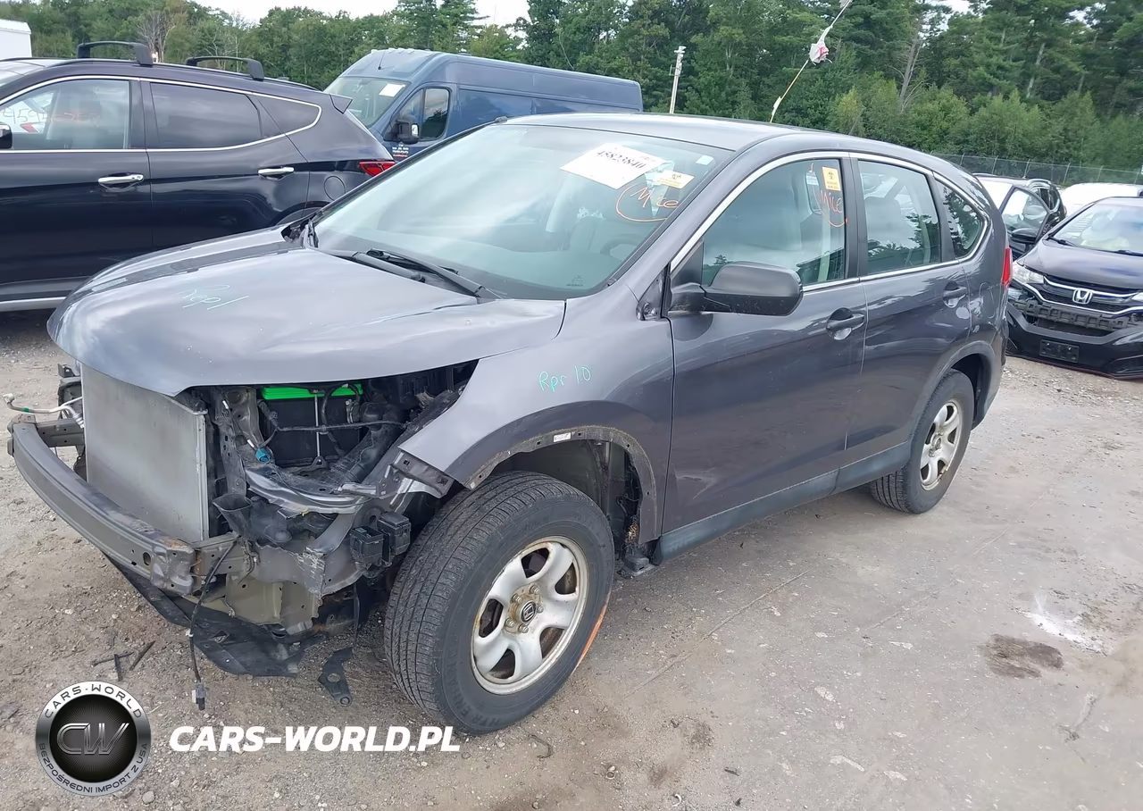 2015 Honda Cr-V Lx VIN:5J6RM4H33FL023923 - 2