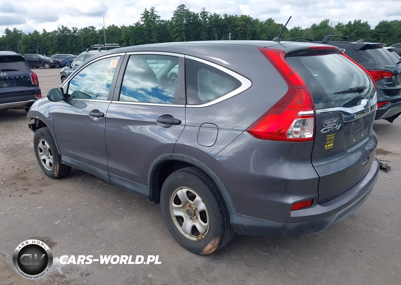 2015 Honda Cr-V Lx VIN:5J6RM4H33FL023923 - 3