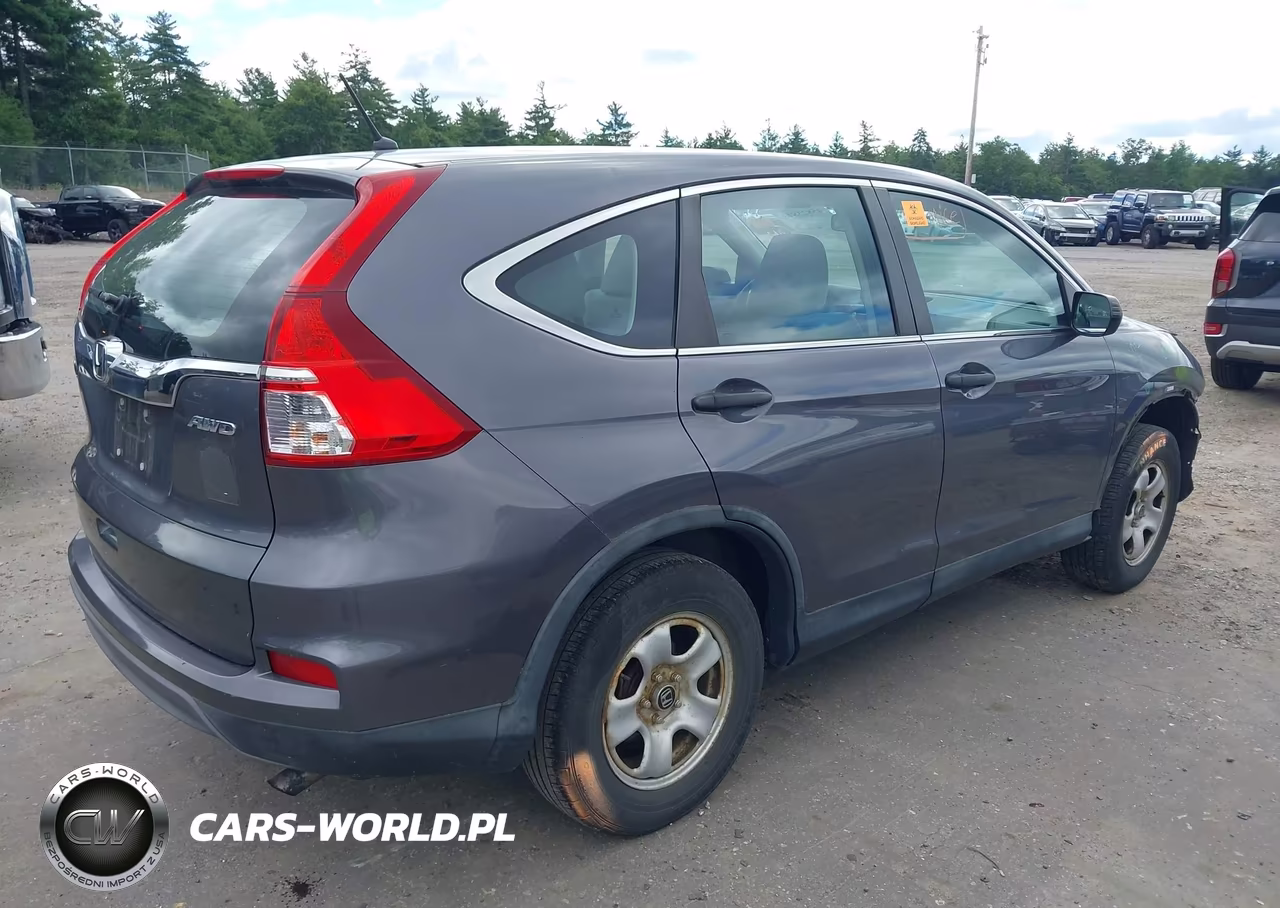 2015 Honda Cr-V Lx VIN:5J6RM4H33FL023923 - 4