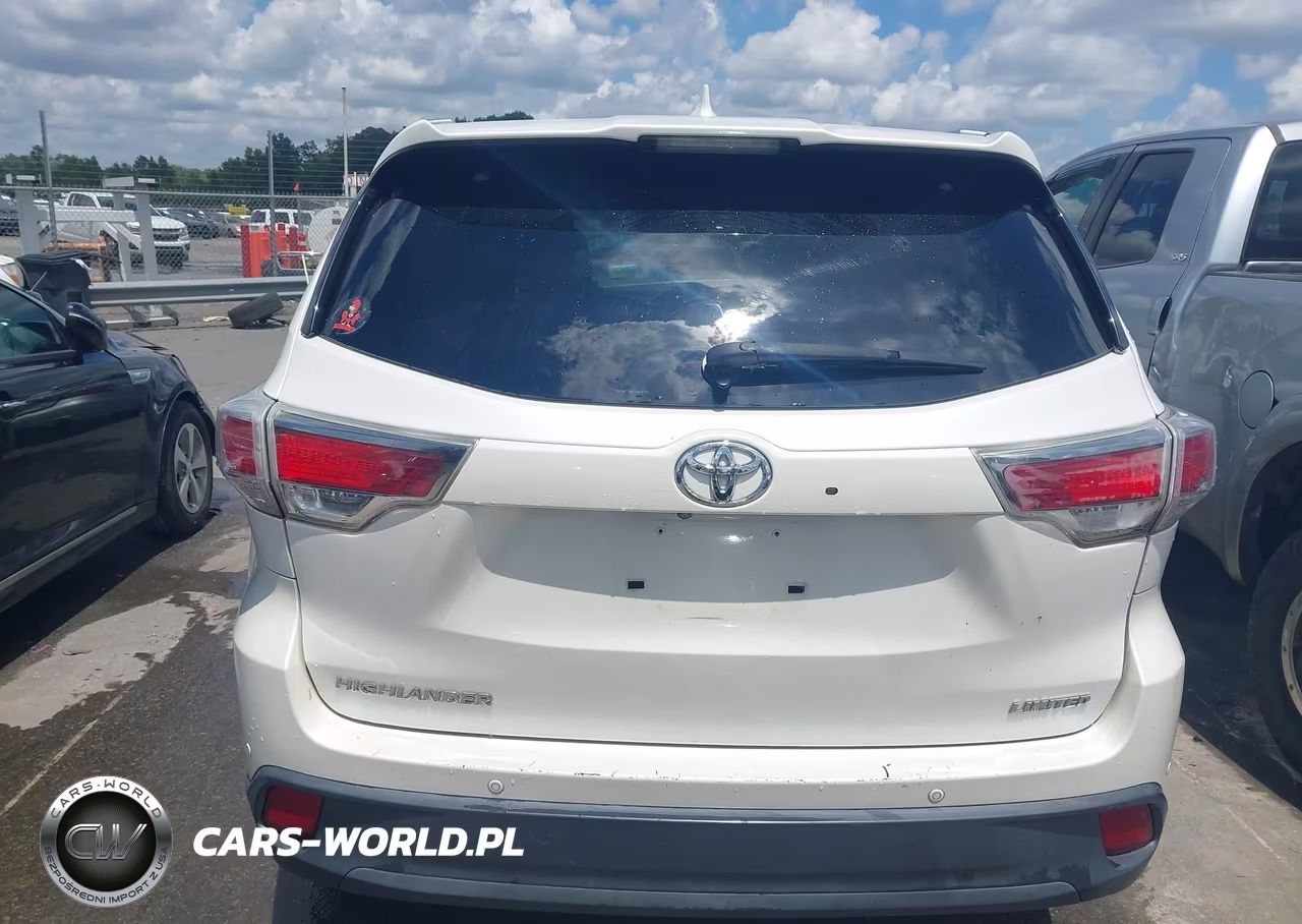 2015 Toyota Highlander Limited V6 VIN:5TDYKRFHXFS093792 - 16
