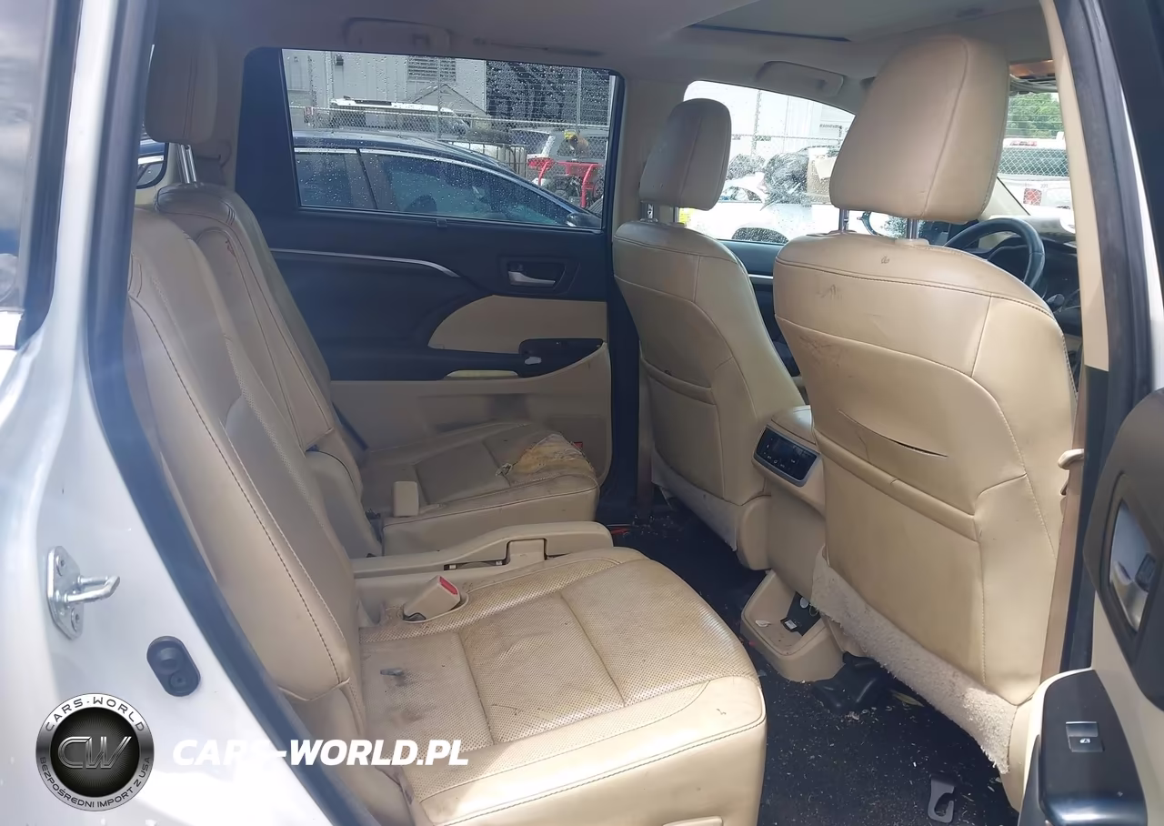 2015 Toyota Highlander Limited V6 VIN:5TDYKRFHXFS093792 - 8