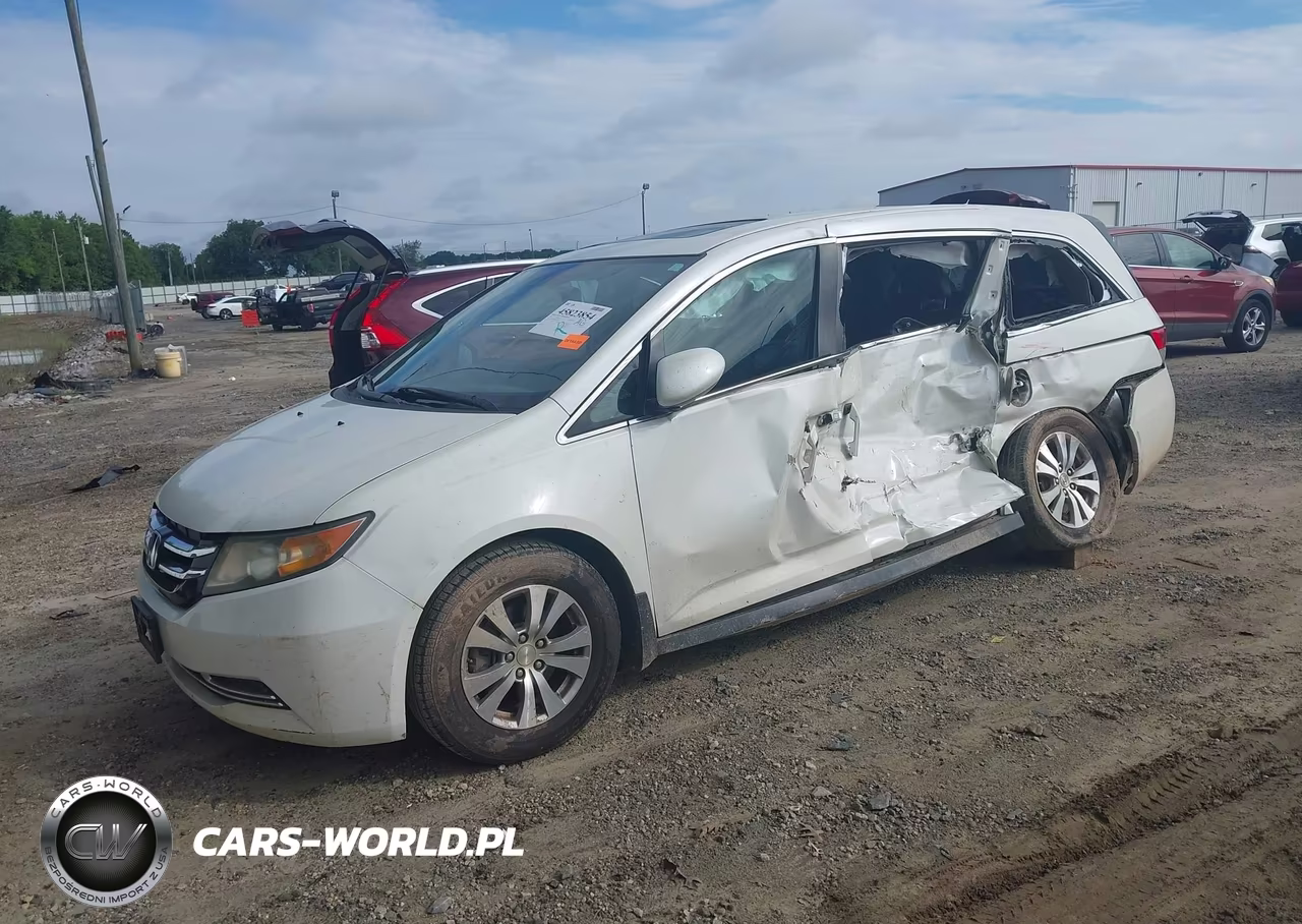 2015 Honda Odyssey Ex-L VIN:5FNRL5H64FB056246 - 2