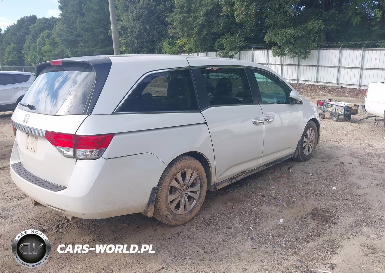 2015 Honda Odyssey Ex-L VIN:5FNRL5H64FB056246 - 4