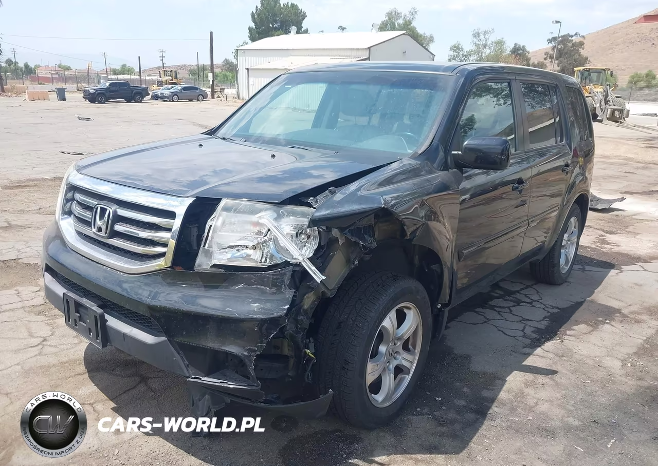 2015 Honda Pilot Ex-L VIN:5FNYF4H54FB040018 - 2