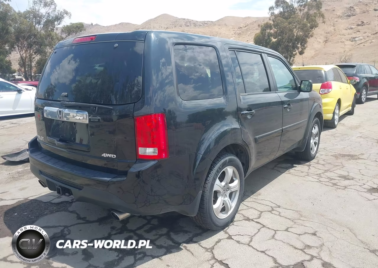 2015 Honda Pilot Ex-L VIN:5FNYF4H54FB040018 - 4