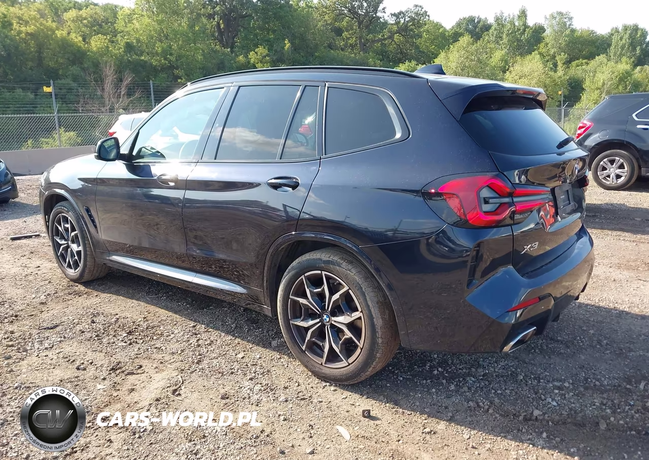 2022 BMW X3 xDrive30I VIN:5UX53DP09N9L49850 - 3