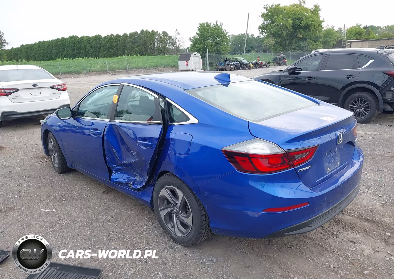 2019 Honda Insight Ex VIN:19XZE4F55KE005367 - 3