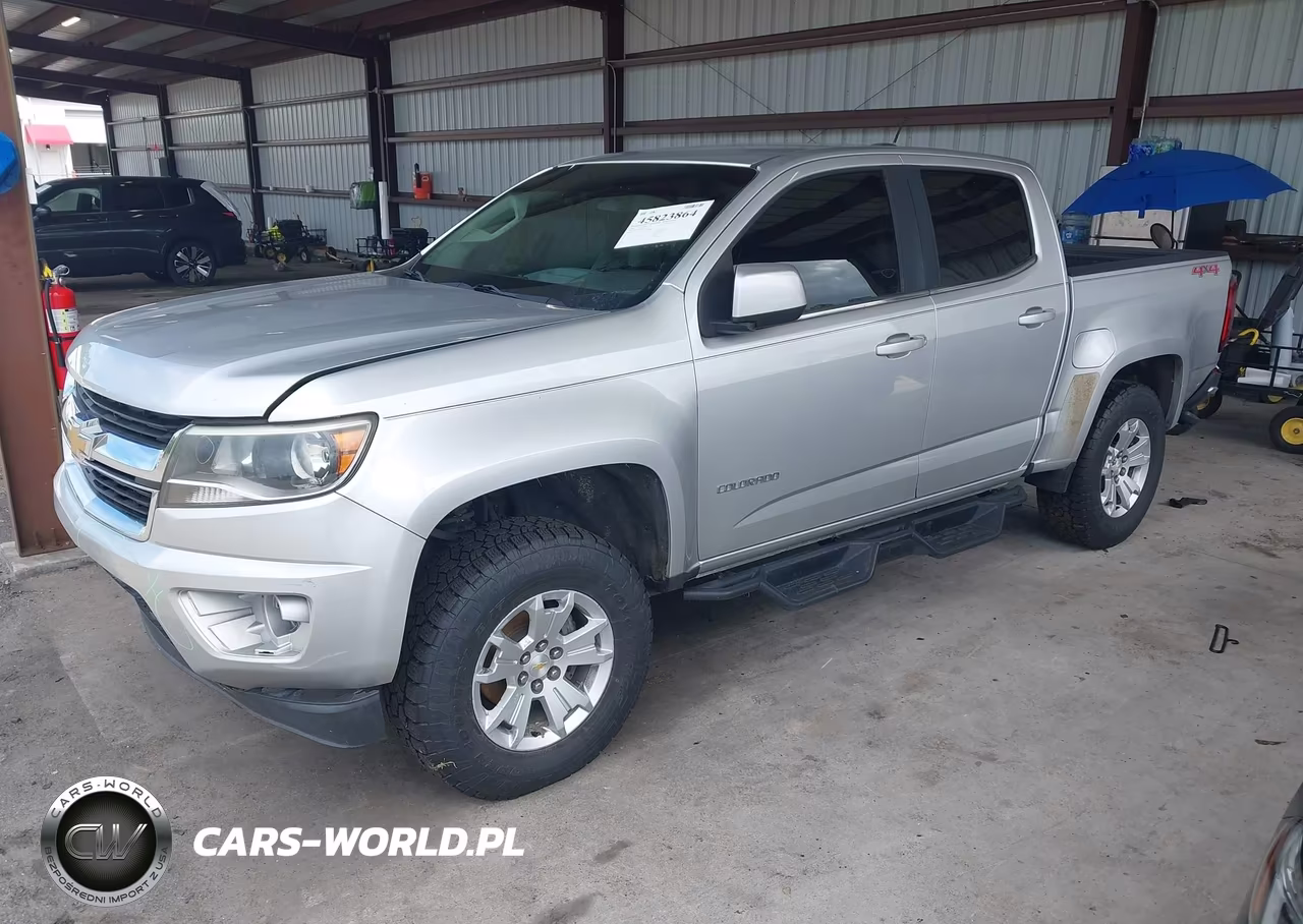 2018 Chevrolet Colorado Lt VIN:1GCGTCEN8J1315989 - 2