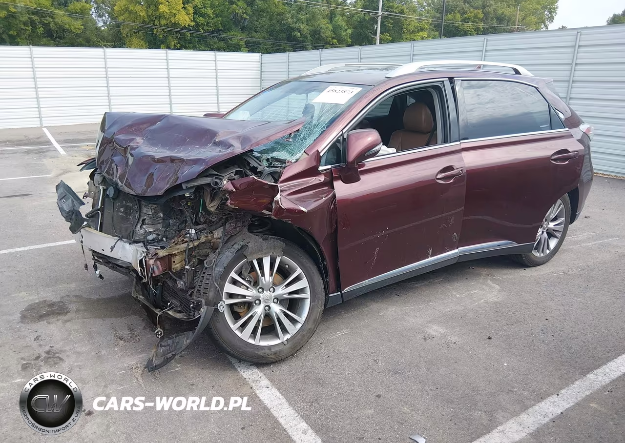 2013 Lexus Rx 350 VIN:2T2ZK1BA8DC107222 - 2