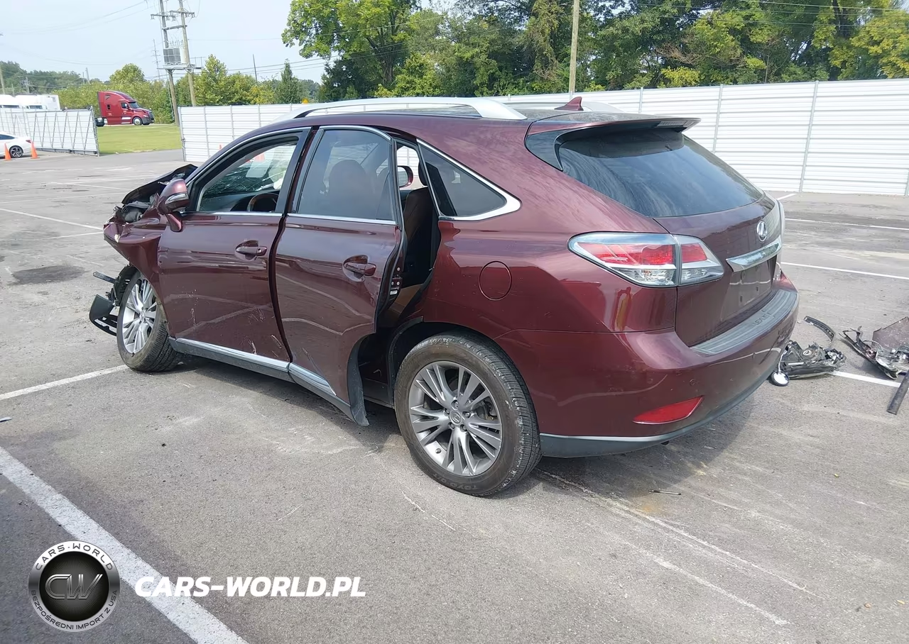 2013 Lexus Rx 350 VIN:2T2ZK1BA8DC107222 - 3