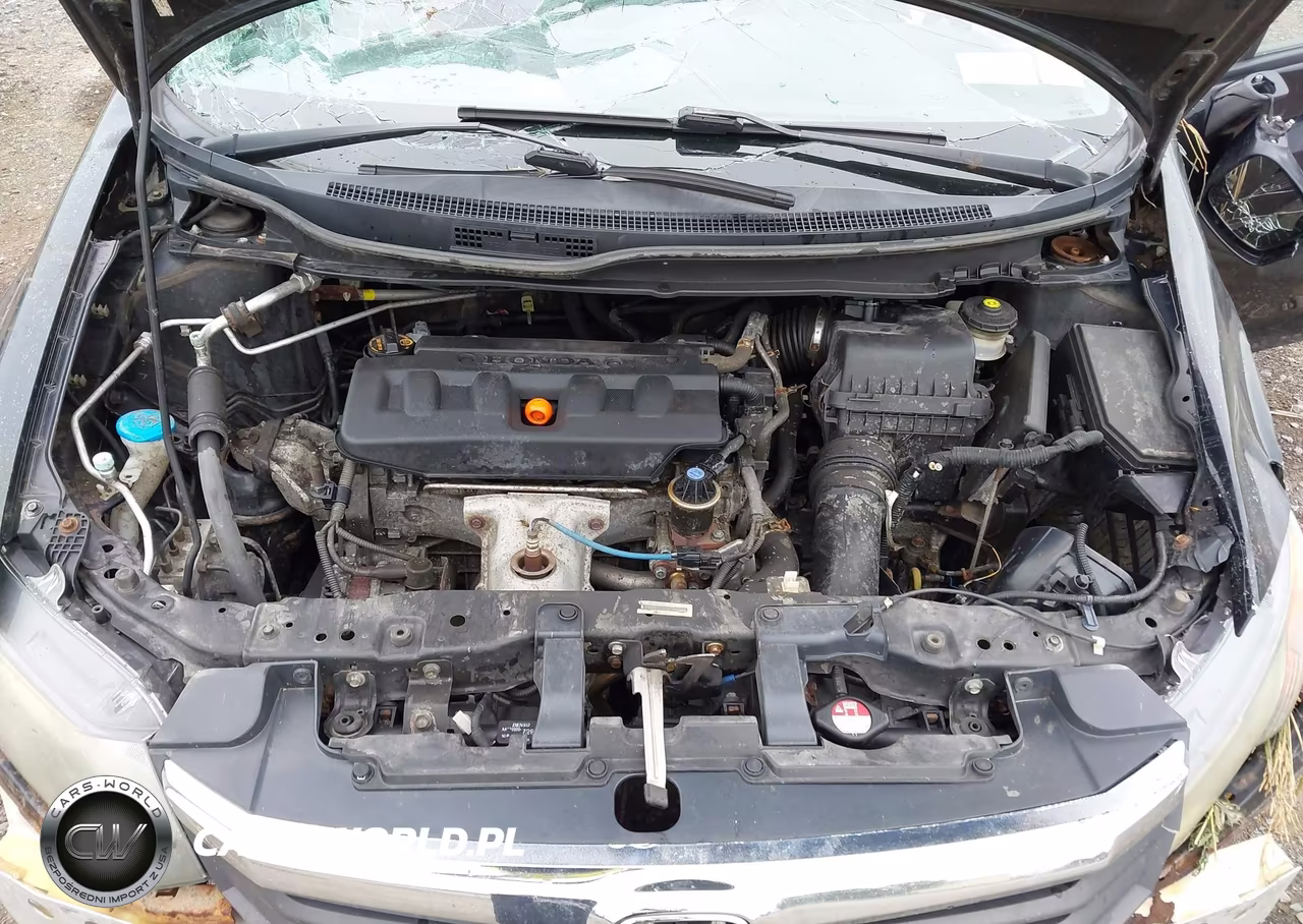 2012 Honda Civic Lx VIN:2HGFB2F55CH608956 - 10
