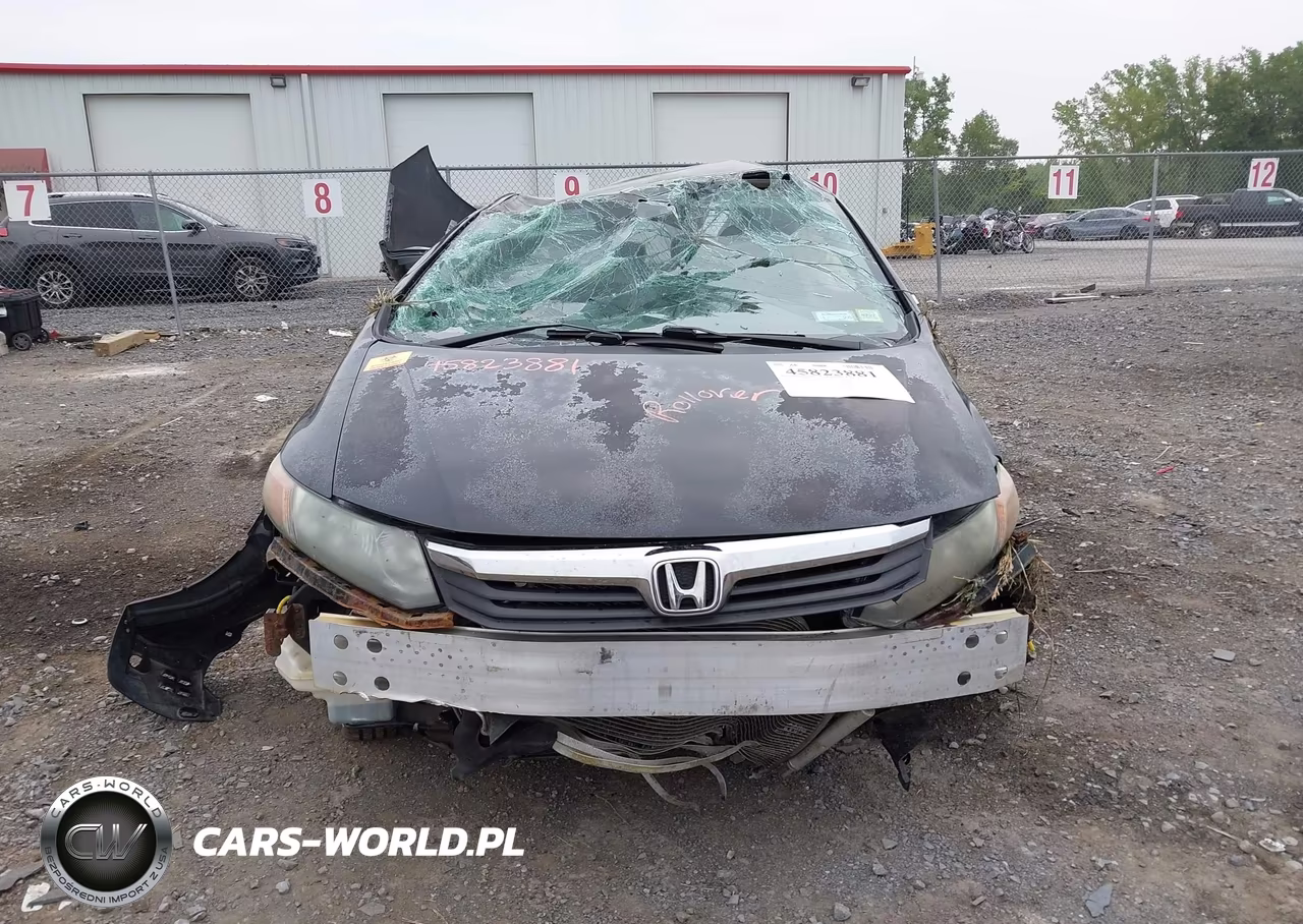 2012 Honda Civic Lx VIN:2HGFB2F55CH608956 - 11