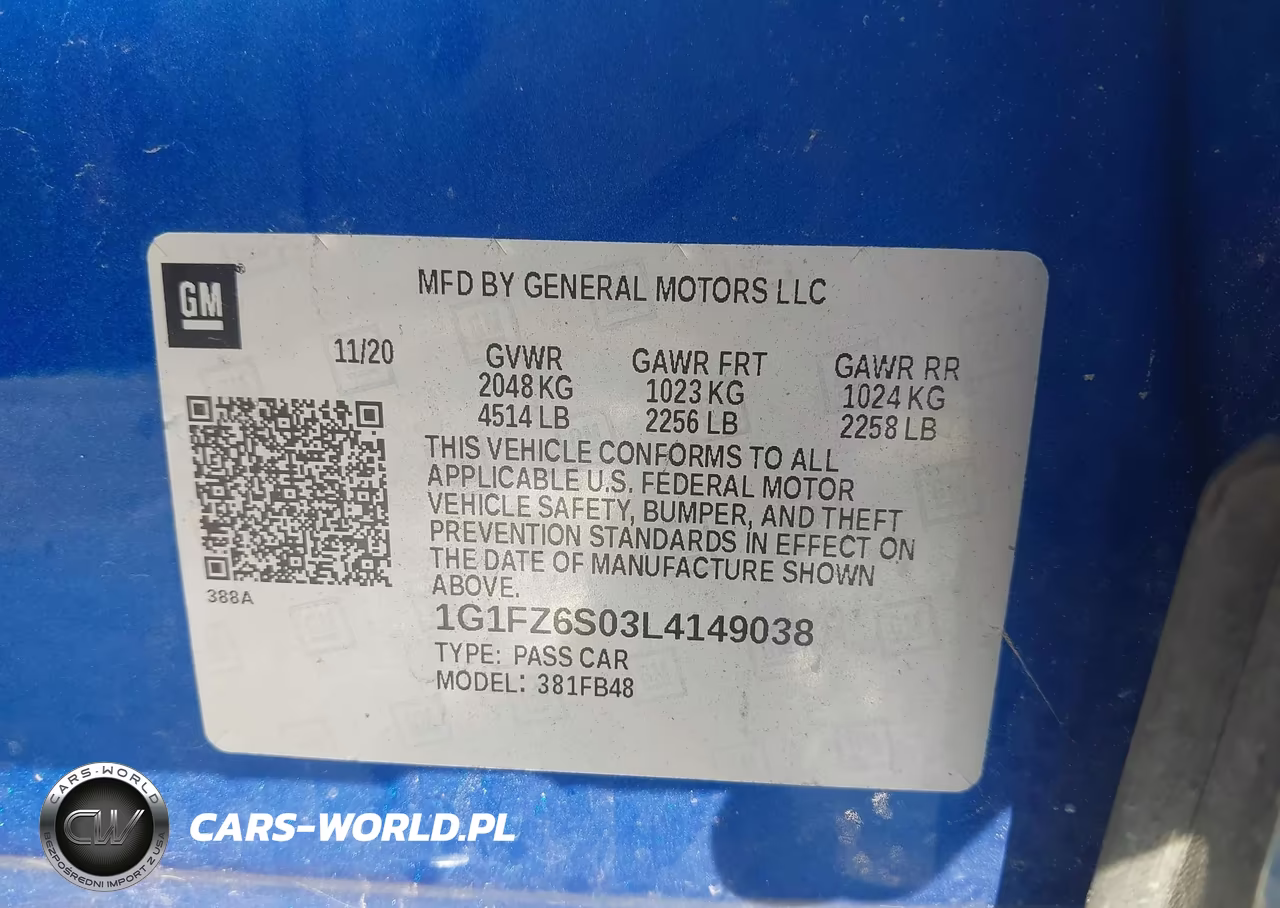 2020 Chevrolet Bolt Ev Fwd Premier VIN:1G1FZ6S03L4149038 - 9
