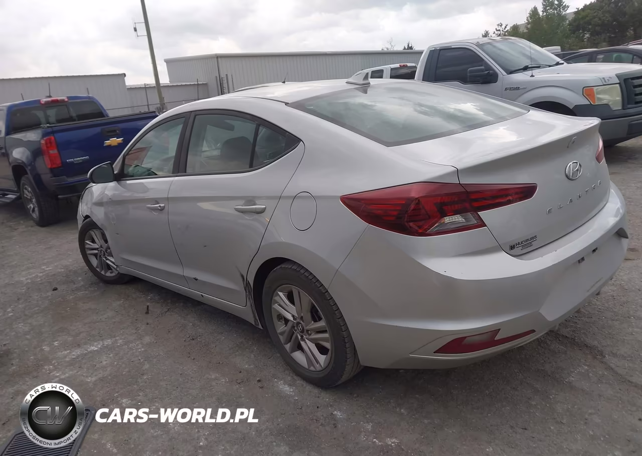 2019 Hyundai Elantra Sel VIN:5NPD84LFXKH480443 - 3