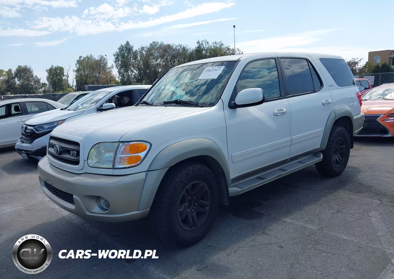 2003 Toyota Sequoia Sr5 V8 VIN:5TDZT34A43S186114 - 2
