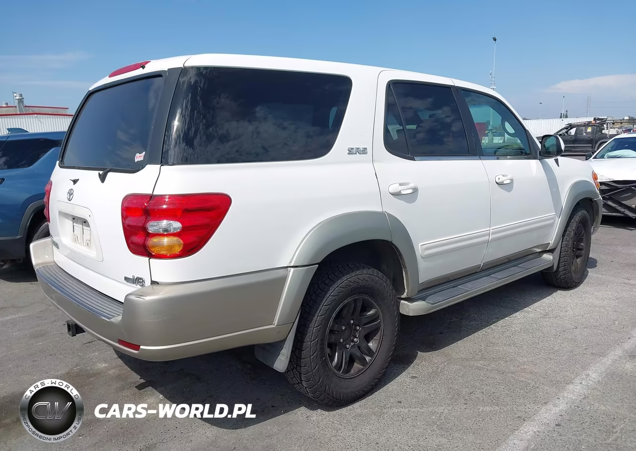 2003 Toyota Sequoia Sr5 V8 VIN:5TDZT34A43S186114 - 4
