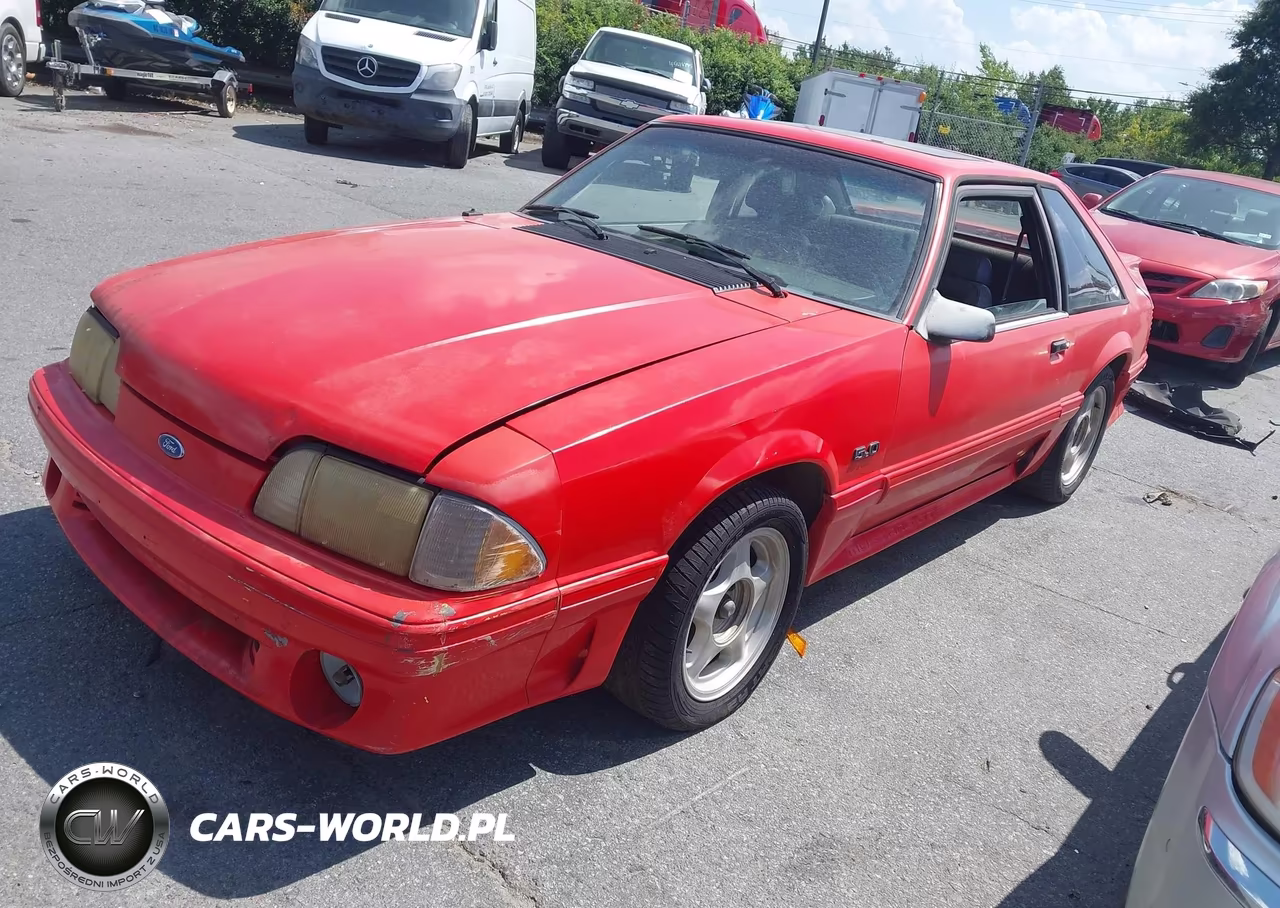 1993 Ford Mustang Gt-Cobra Gt VIN:1FACP42EXPF100418 - 2
