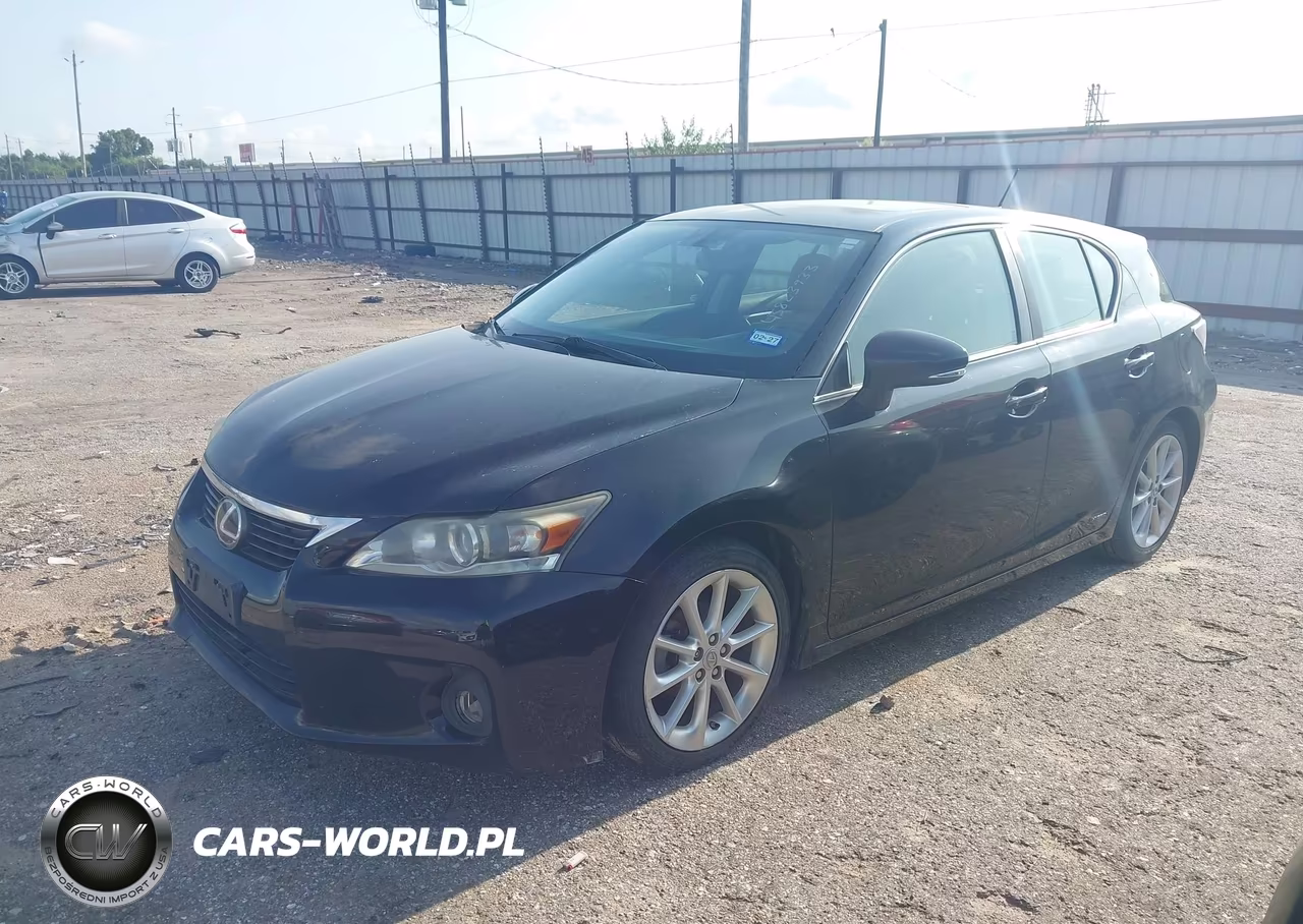 2012 Lexus Ct 200H Premium VIN:JTHKD5BH8C2102392 - 2