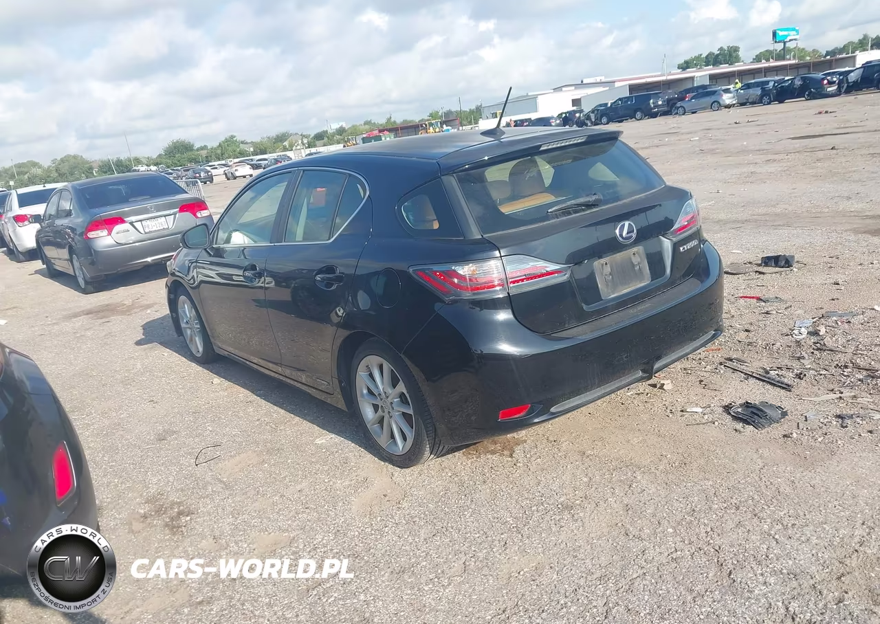 2012 Lexus Ct 200H Premium VIN:JTHKD5BH8C2102392 - 3