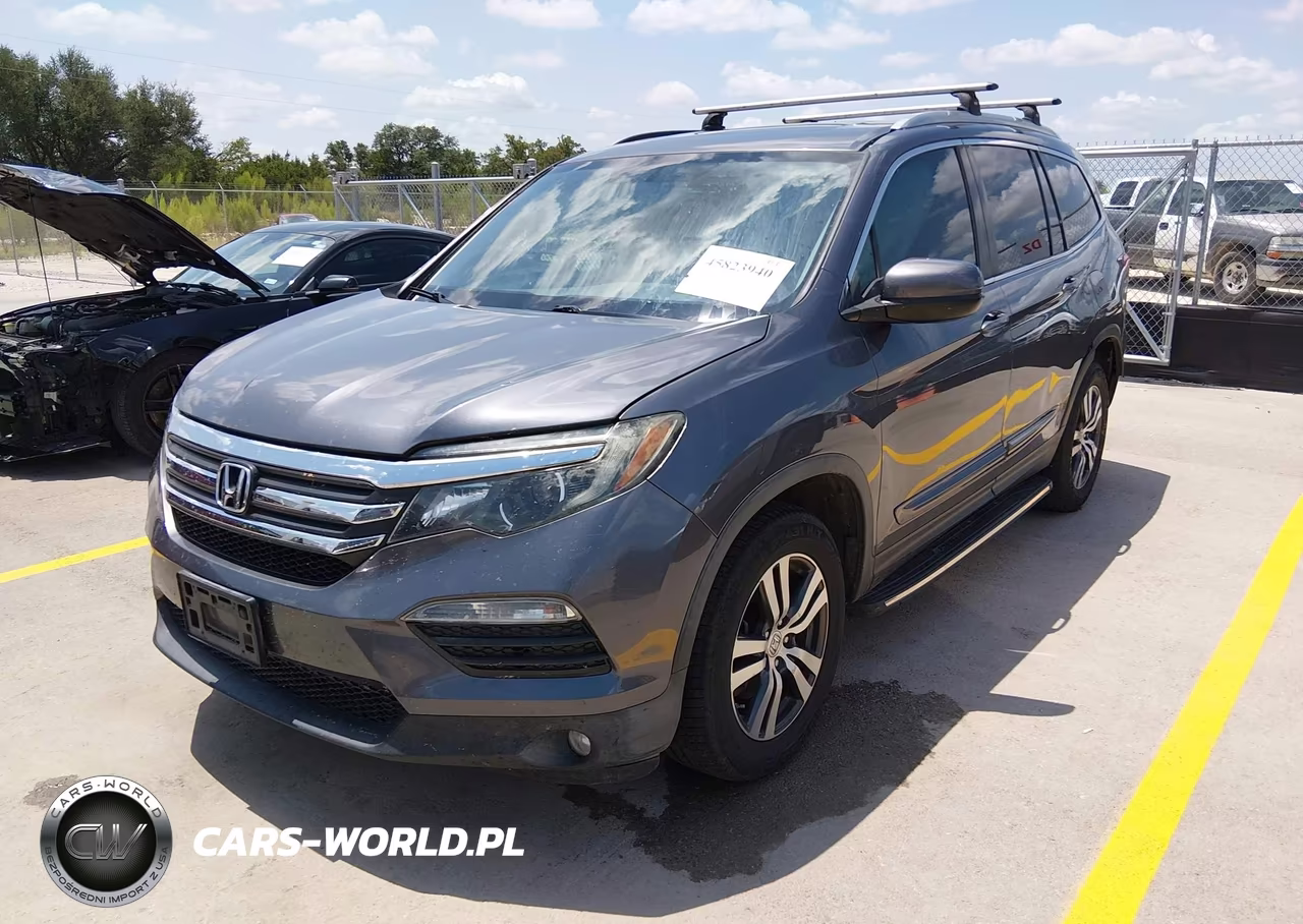 2016 Honda Pilot Ex-L VIN:5FNYF6H52GB092180 - 2