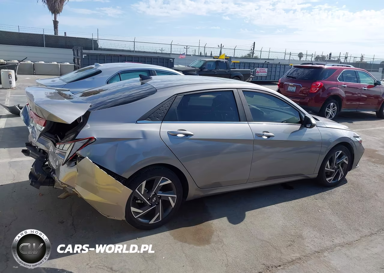 2024 Hyundai Elantra Sel VIN:KMHLS4DG7RU673097 - 13