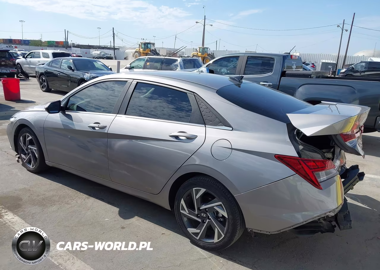 2024 Hyundai Elantra Sel VIN:KMHLS4DG7RU673097 - 14