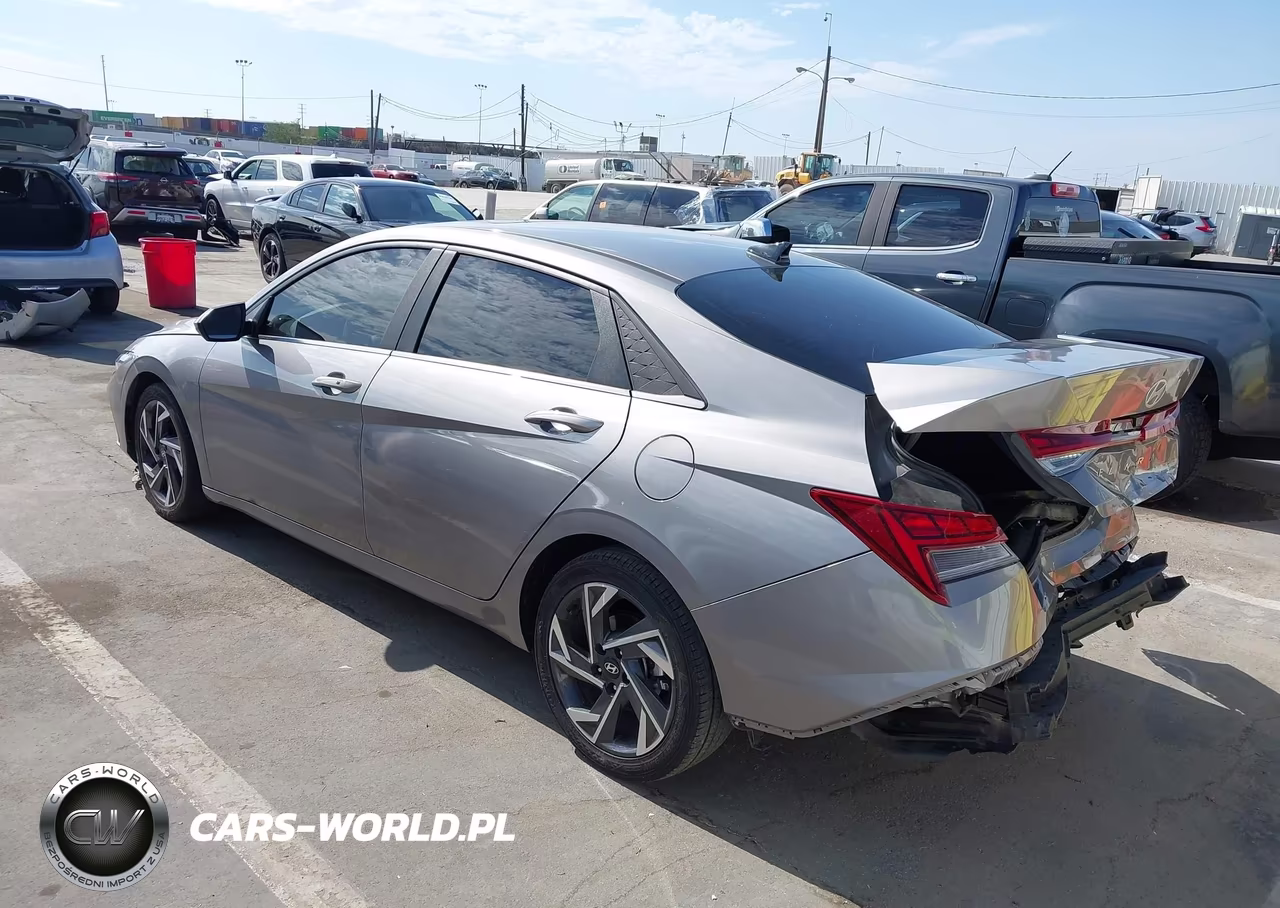 2024 Hyundai Elantra Sel VIN:KMHLS4DG7RU673097 - 3