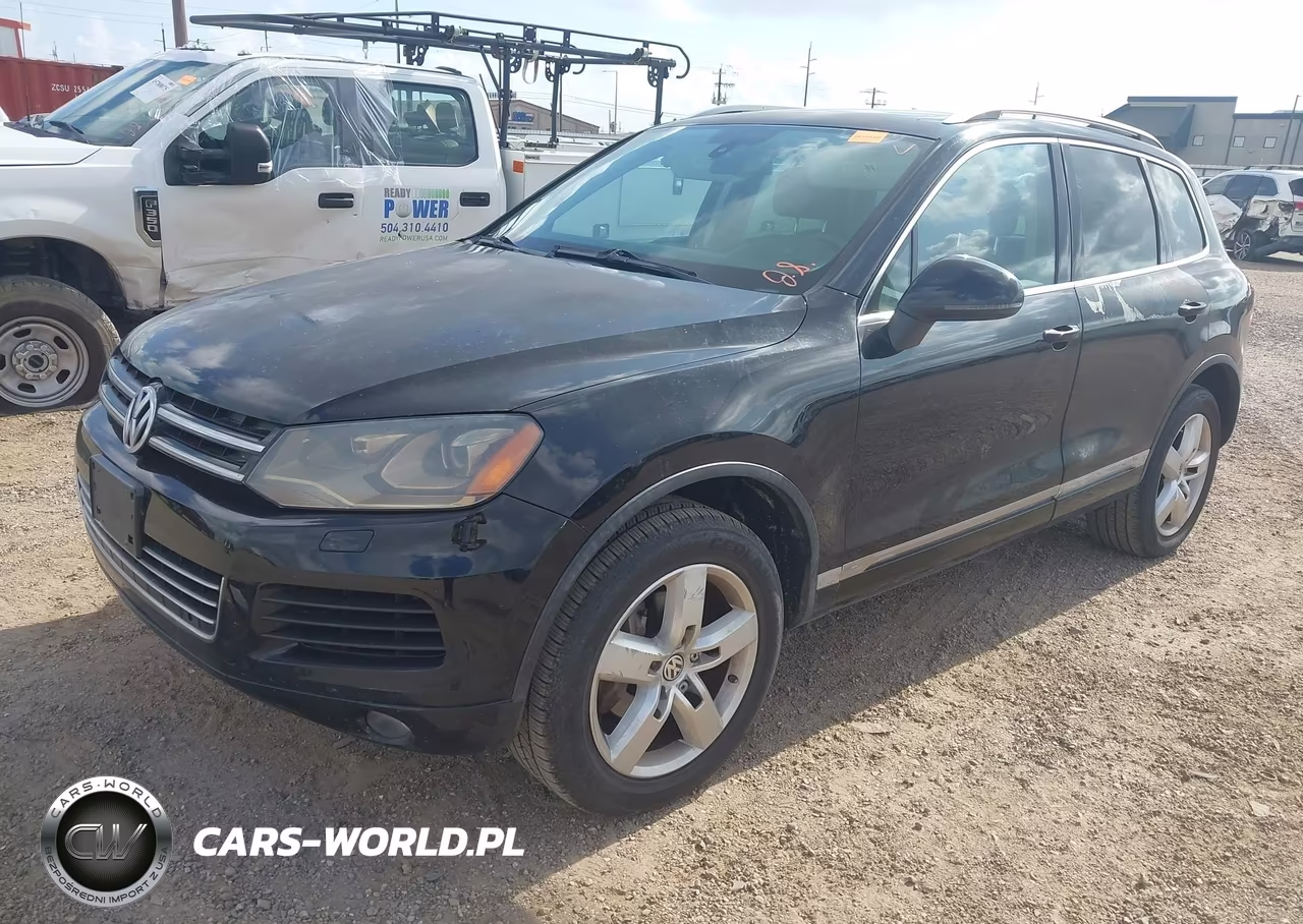 2012 Volkswagen Touareg Vr6 Lux VIN:WVGEF9BP0CD011141 - 2